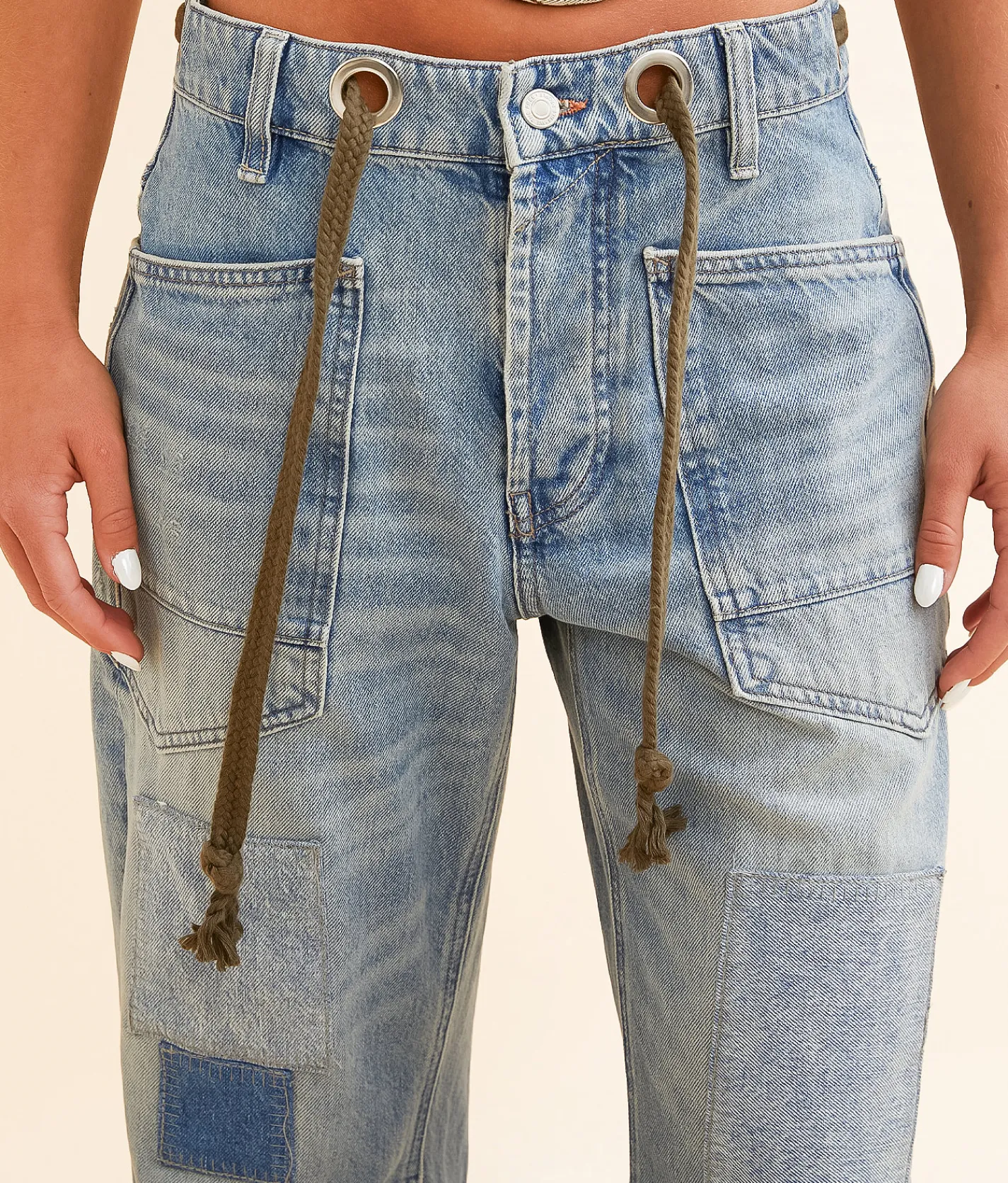 Free People Moxie Low Slung Pull On Jean Nighthawk Clearance