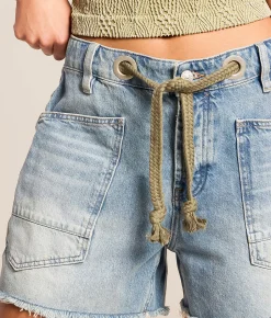 Free People Moxie Short Truest Blue Sale
