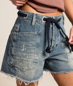 Shorts|Bottoms | Free People Moxie Short Timeless Blue
