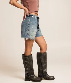 Shorts|Bottoms | Free People Moxie Short Timeless Blue