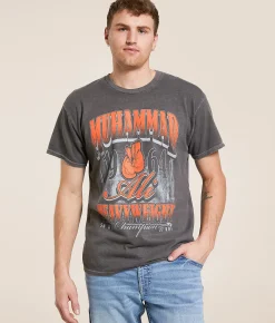 Graphic T-Shirts | American Classics Muhammad Ali Champion T-Shirt Pepper