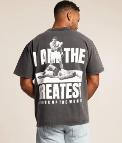 PHILCOS Muhammad Ali T-Shirt Black Clearance