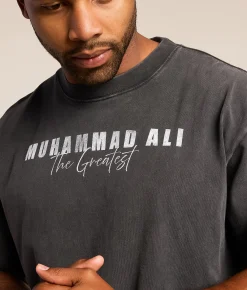 PHILCOS Muhammad Ali T-Shirt Black Clearance