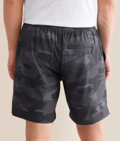 SAXX Multi Sport 2N1 Active Stretch Short Striation Slub Black Clearance