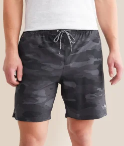 SAXX Multi Sport 2N1 Active Stretch Short Striation Slub Black Clearance
