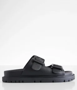 Shoes | Mia Munroe Flatform Sandal Black