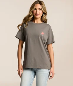 Hooey Mustang T-Shirt Dark Grey Best