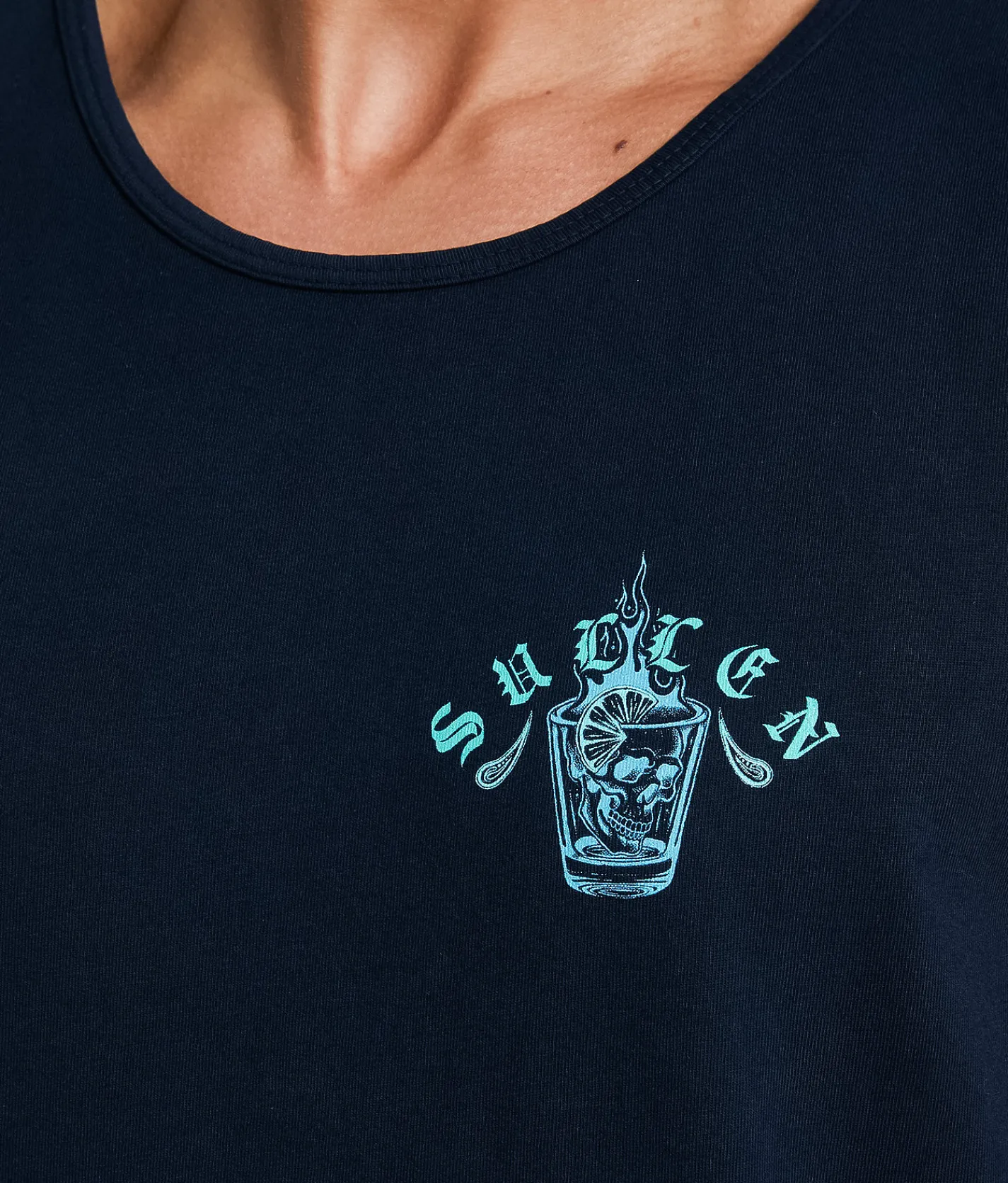 Sullen Muy Caliente Tank Top Obsidian Outlet