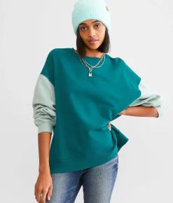 White Crow Nadene Color Block Pullover Mermaid Outlet