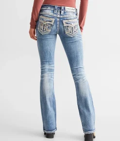 Rock Revival Nadine Low Rise Boot Stretch Jean Nadine B214 New