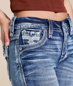 Jeans|Bottoms | Rock Revival Nadine Mid-Rise Boot Stretch Jean Nadine MB216