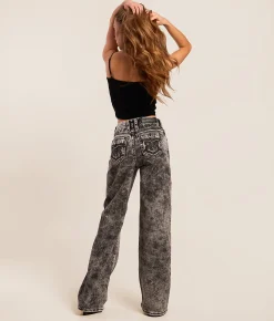Jeans|New Jeans | Rock Revival Nadine Wide Leg Stretch Jean Nadine UW225