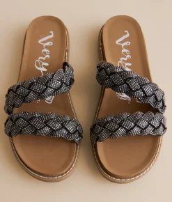 Shoes | Very G Nancy Glitz Sandal Silver