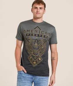 Tops|Graphic T-Shirts | American Fighter Nantucket T-Shirt Mulled Basil Kambaba