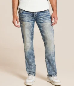 Rock Revival Nash Straight Stretch Jean Nash J204