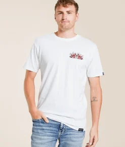 Sullen Nathan Harker T-Shirt Antique White Clearance