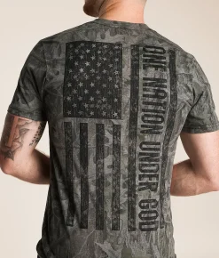 Howitzer Nation T-Shirt Heather Grey