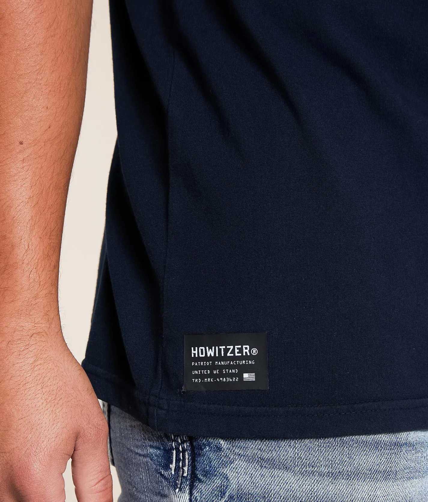Howitzer Nation T-Shirt Obsidian Clearance