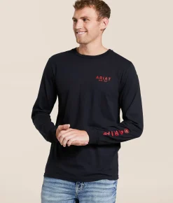 Ariat Natural Hand T-Shirt Black Best