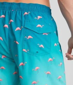 Bottoms|Swimwear | Tipsy Elves Natural Light® Swim Trunks Teal
