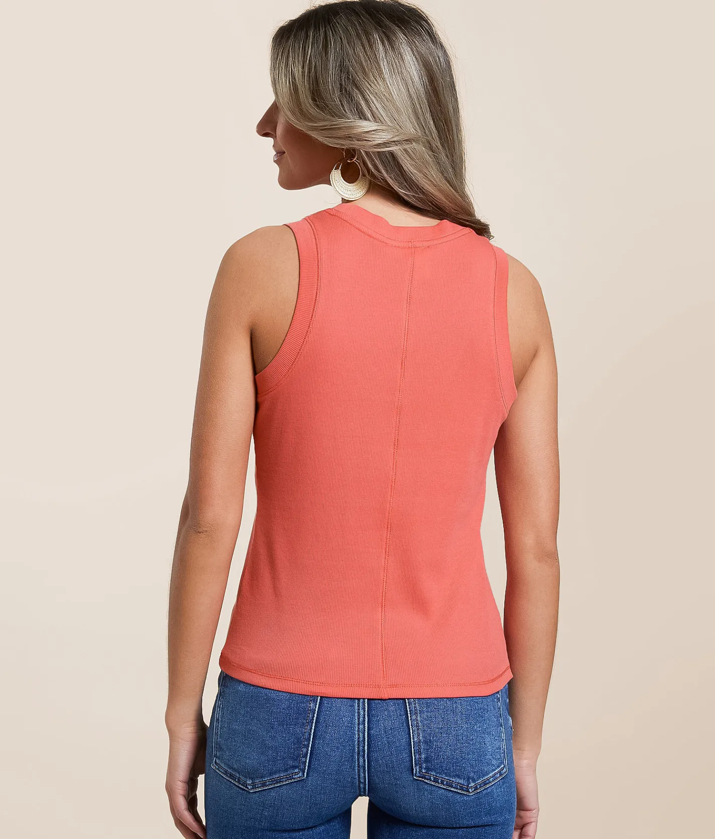 Tops | White Crow Naya Rib Tank Top Bay Blue