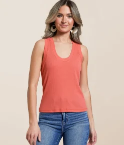 Tops | White Crow Naya Rib Tank Top Bay Blue