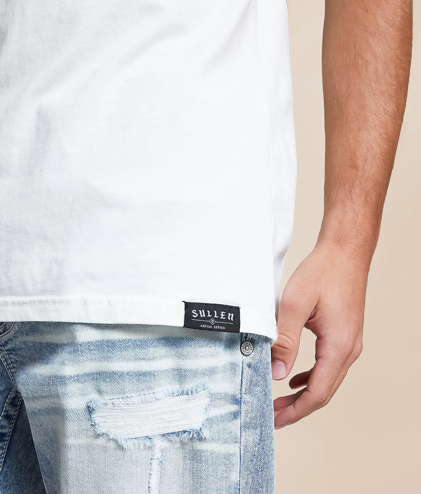 Graphic T-Shirts | Sullen Nazar Stadnichuk T-Shirt Antique White