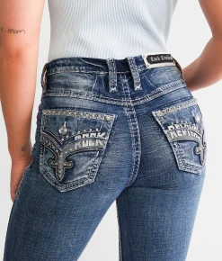 Jeans|Bottoms | Rock Revival Neala Curvy Boot Stretch Jean Neala HB200