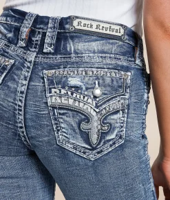 Bottoms|Shorts | Rock Revival Neala Universal Bermuda Stretch Cuffed Short Neala NM202