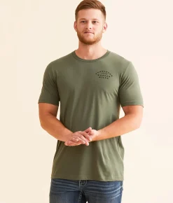 Graphic T-Shirts | Pendleton Nehalem Circle T-Shirt Military Green Multi