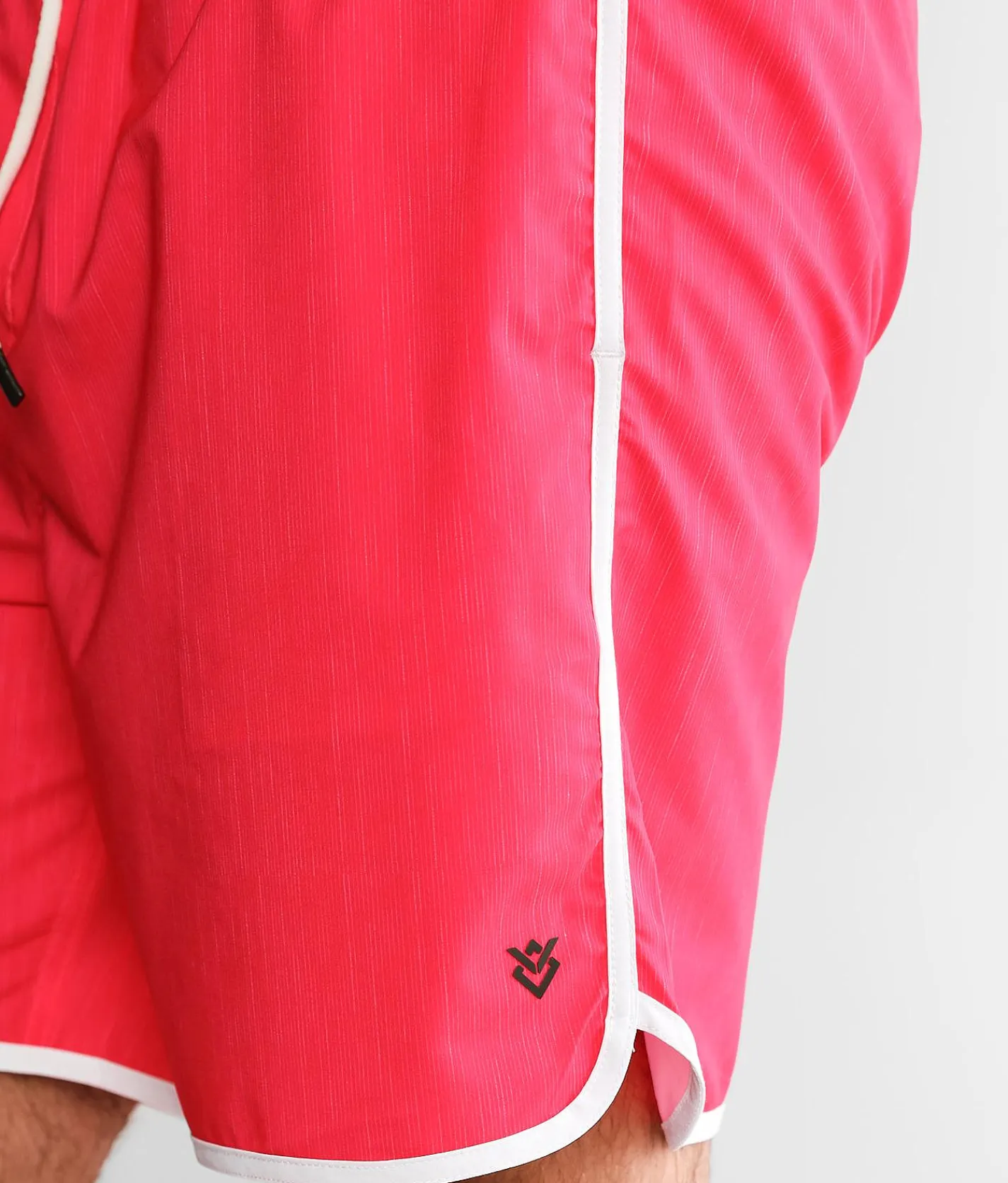 Bottoms | Veece Neon Stretch Swim Trunks Hot Pink