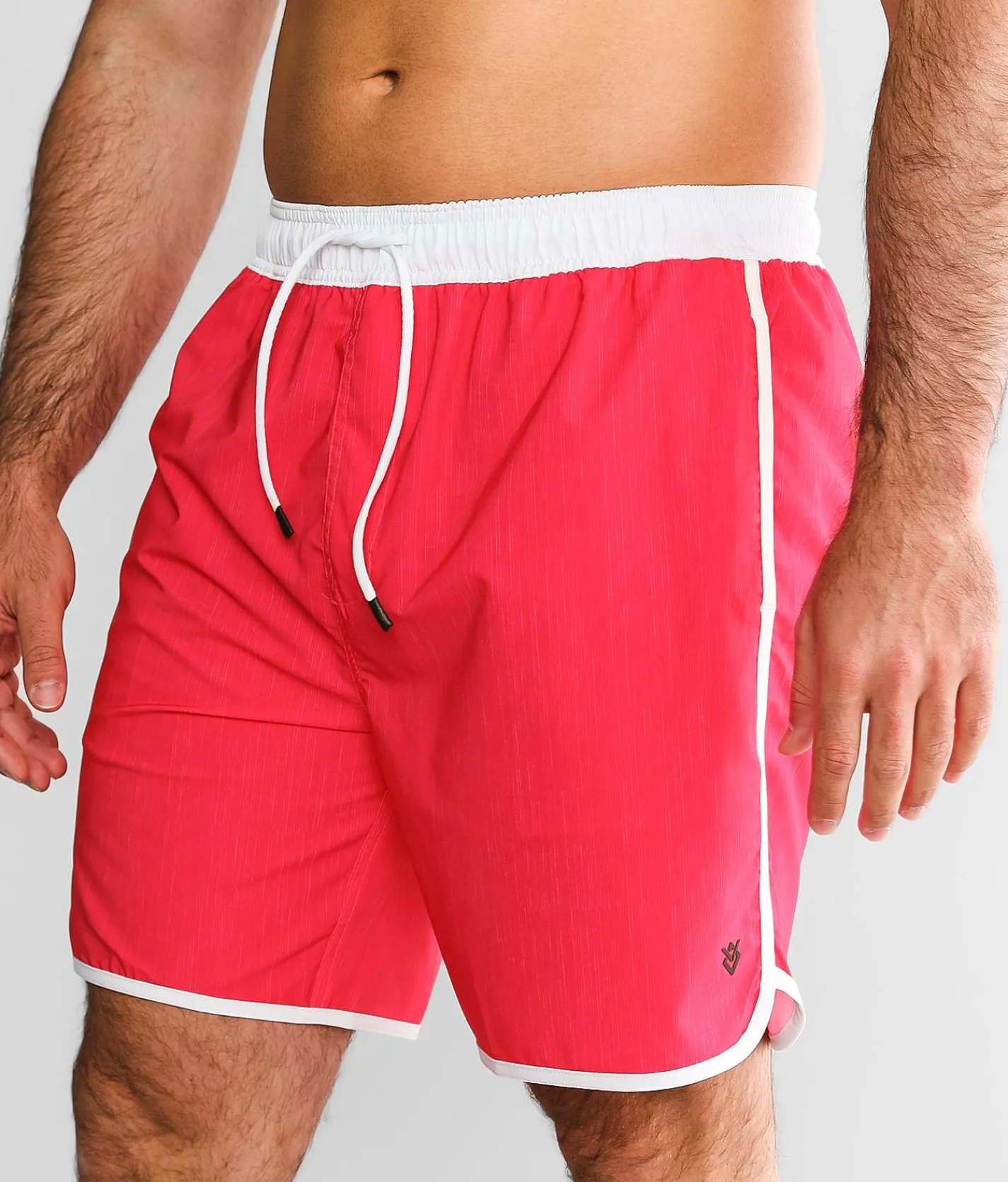 Bottoms | Veece Neon Stretch Swim Trunks Hot Pink