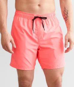 Maven Co-op Neon Swim Trunks Neon Pink Sale