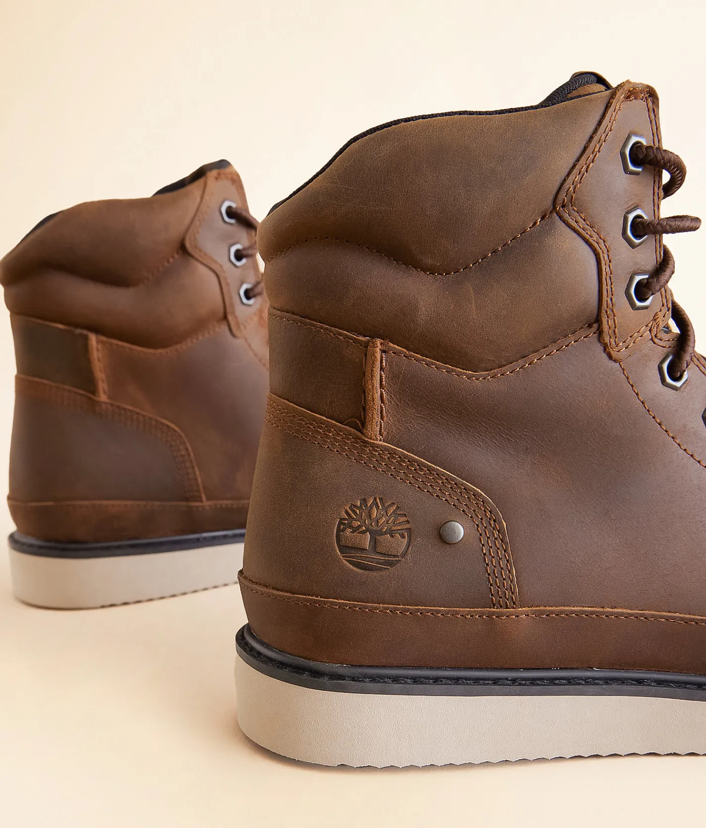 Shoes | Timberland® Newmarket Mid Leather Boot Dark Brown Full Grain