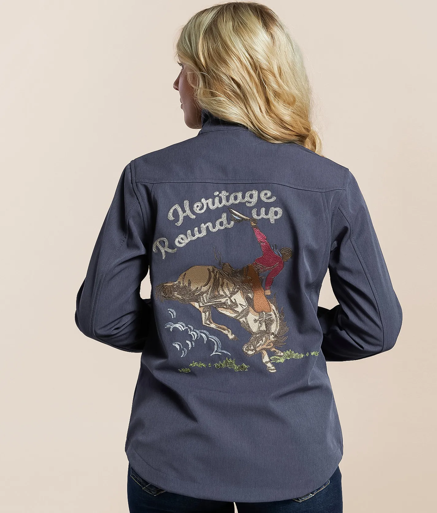 Tops|Coats & Jackets | Ariat New Team Softshell Jacket Riverside Chambray