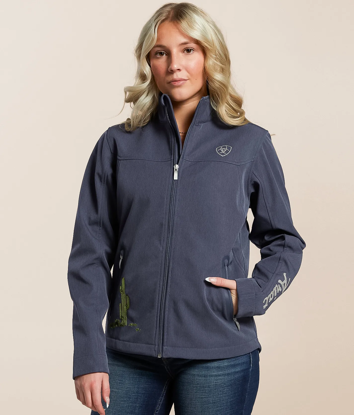 Tops|Coats & Jackets | Ariat New Team Softshell Jacket Riverside Chambray