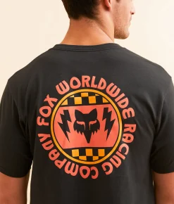 Fox Next Level Premium T-Shirt Vintage Black Clearance
