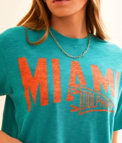 Junkfood NFL Dual Threat Cropped T-Shirt Eagles Sale