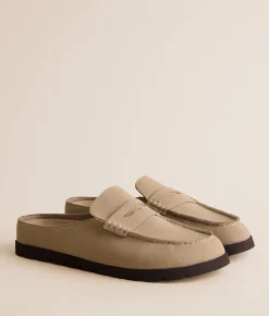 Mia Niccolas Loafer Mule Fawn Hot