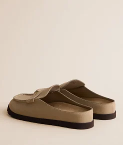 Mia Niccolas Loafer Mule Fawn Hot