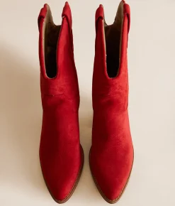 Mi.iM Nicole Western Boot Red New