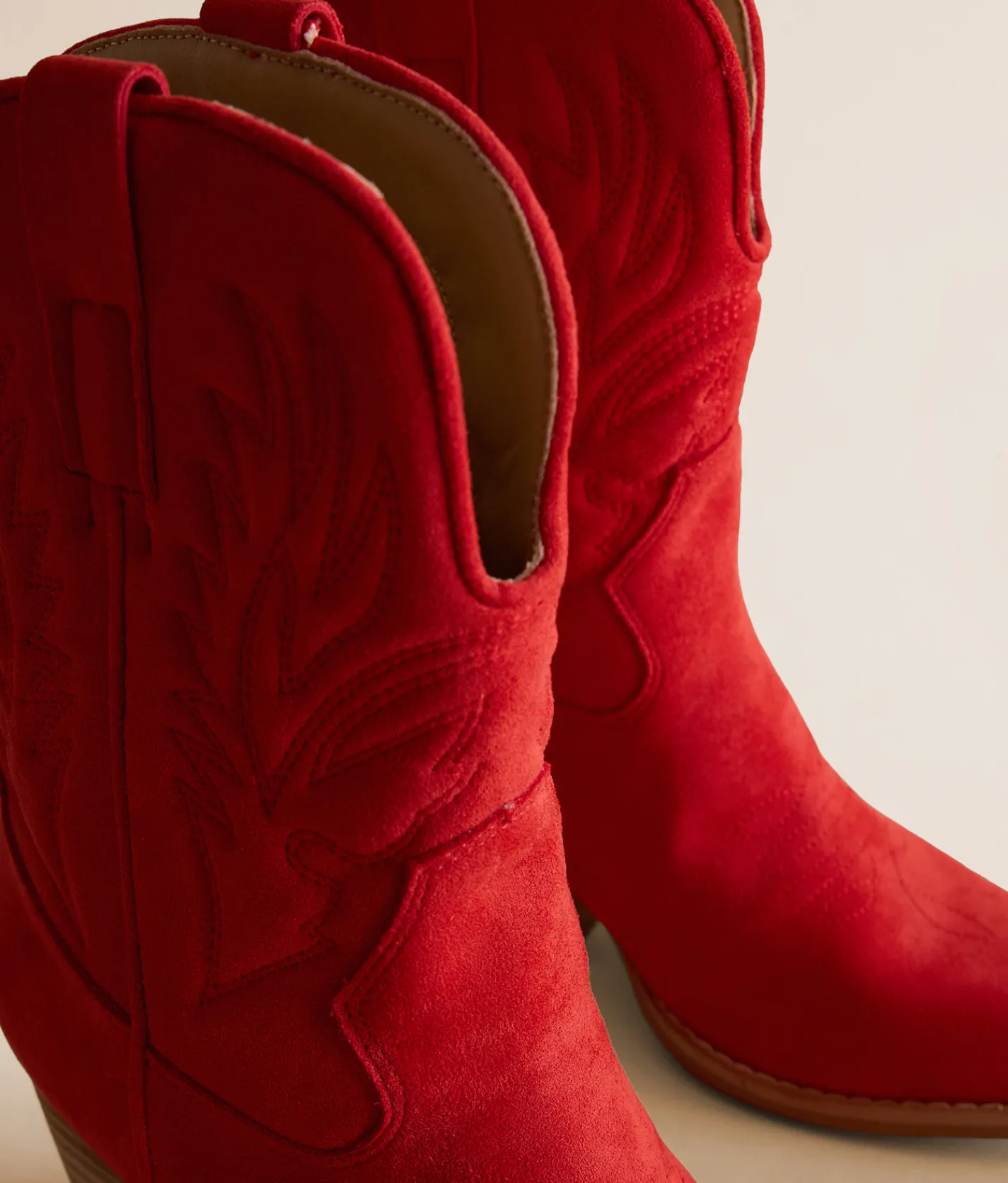 Mi.iM Nicole Western Boot Red New
