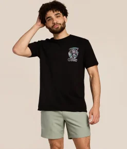 Sullen Night Cap T-Shirt Jet Black Discount