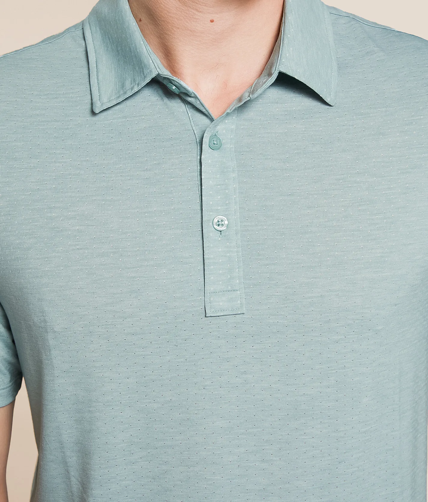 Tops | 7Diamonds Nikos Performance Stretch Polo Seafoam