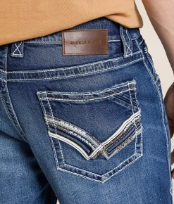 Buckle Black Nine Boot Stretch Jean Highlands Best