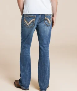 Buckle Black Nine Boot Stretch Jean Murlen Discount