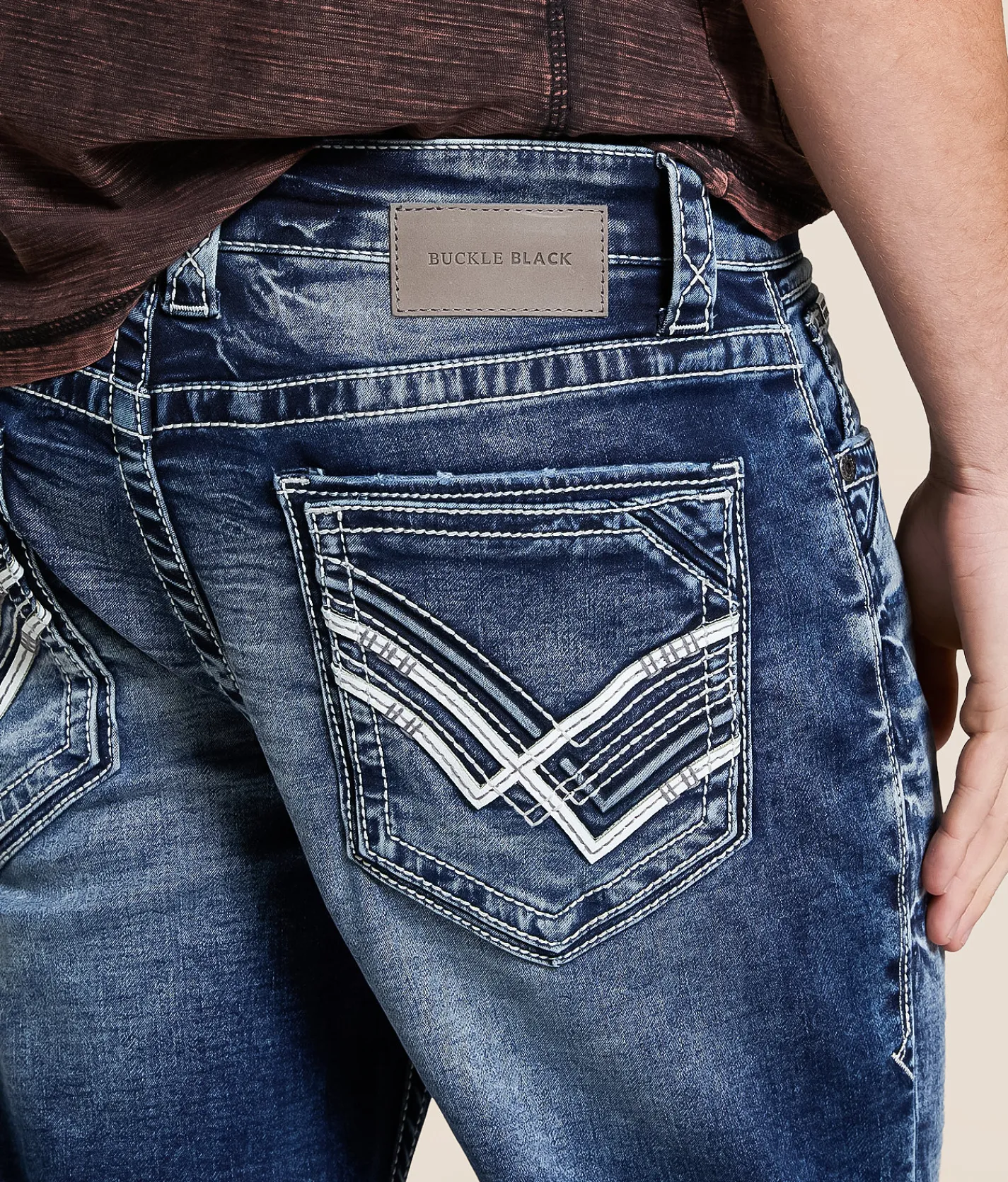 Buckle Black Nine Boot Stretch Jean Labryinth Online