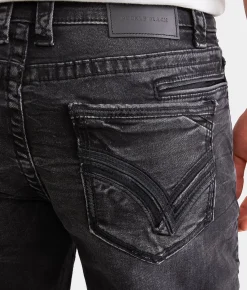 Buckle Black Nine Boot Stretch Jean Wabash New