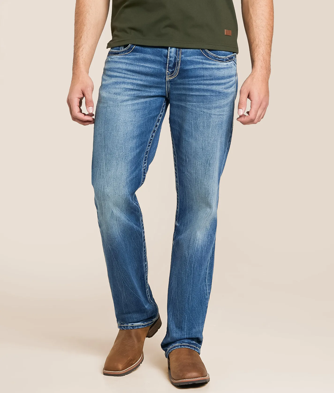 Buckle Black Nine Boot Stretch Jean Hetrick Discount