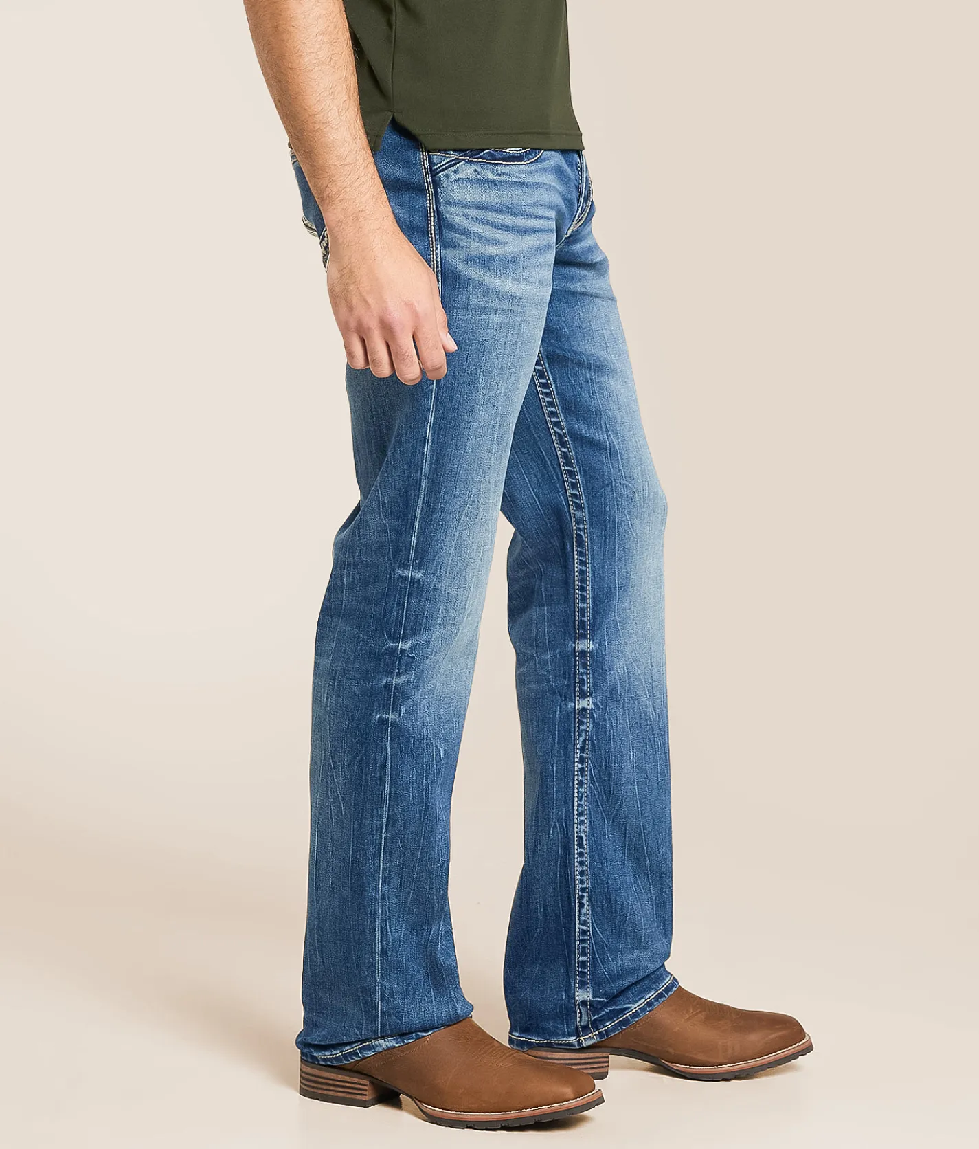 Buckle Black Nine Boot Stretch Jean Hetrick Discount